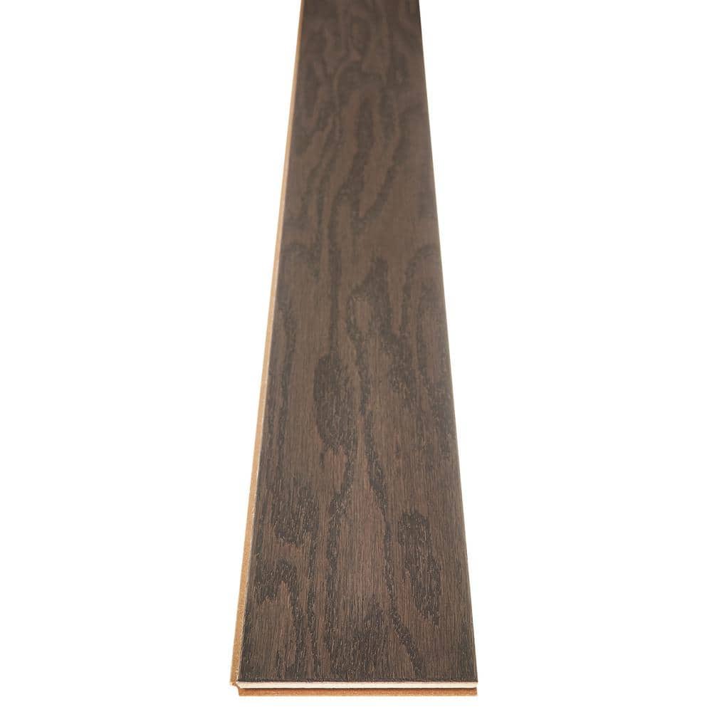 Shaw Bradford 3 Barnboard Red Oak 3/8 in. T X 3.25 in. W Tongue and Groove Engineered Hardwood Flooring (23.76 sq.ft./case)