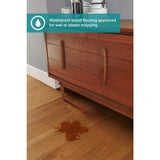 Pergo Defense+ Barnes Oak 3/8 in. T x 7.5 in. W Click Lock Distressed Engineered Hardwood Flooring (24.5 sq.ft./case)