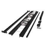 Barrette Outdoor Living Elevation Aluminum 6 ft. x 36 in. Matte Black Level Panel for Cable Railing System