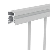 Barrette Outdoor Living VersaRail Classic 8 ft. x 42 in. White Aluminum Rail Stair Kit