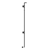 Barrette Outdoor Living 48.75 in. Black Stainless Steel Heavy-Duty Drop Rod