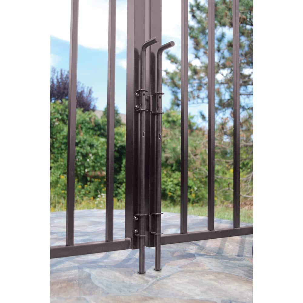 Barrette Outdoor Living 24.75 in. Steel Bronze Heavy-Duty Drop Rod