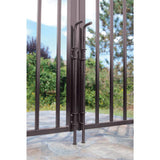 Barrette Outdoor Living 24.75 in. Steel Bronze Heavy-Duty Drop Rod