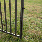 Barrette Outdoor Living 24.75 in. Steel Pewter Heavy-Duty Drop Rod