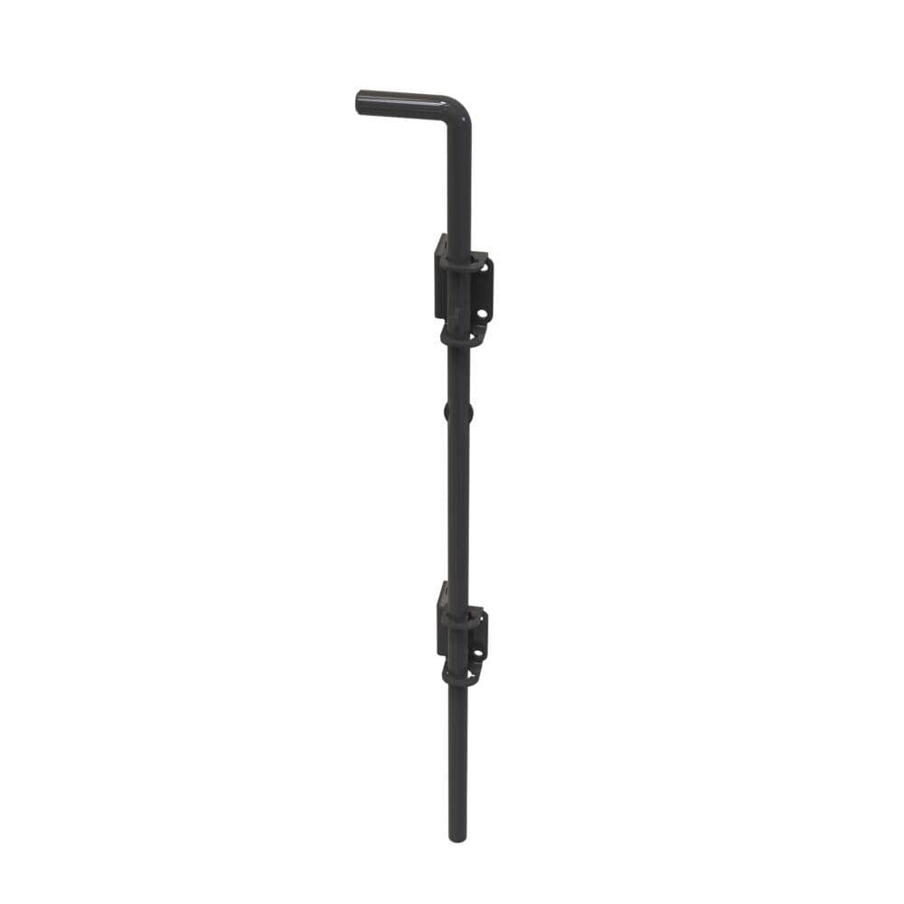 Barrette Outdoor Living 24.75 in. Steel Pewter Heavy-Duty Drop Rod