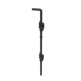 Barrette Outdoor Living 24.75 in. Steel Pewter Heavy-Duty Drop Rod