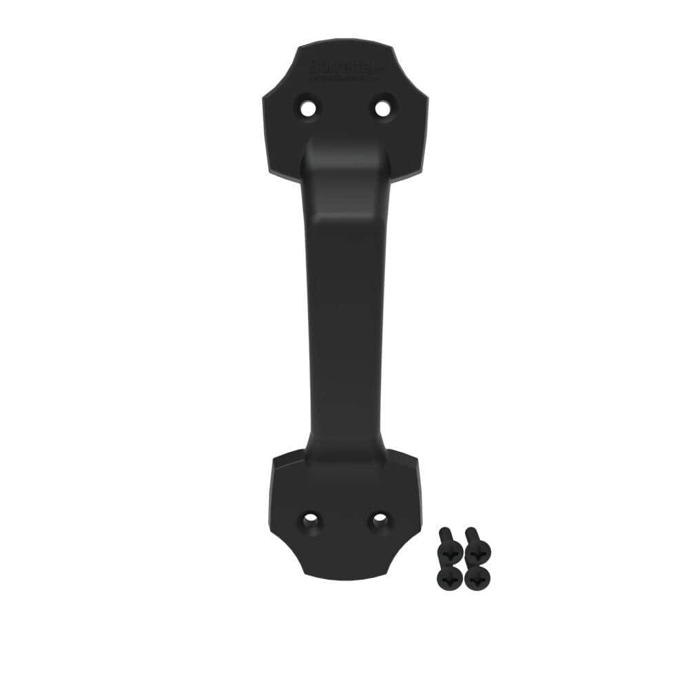 Barrette Outdoor Living 7.875 in. Black Gate Handle