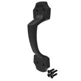 Barrette Outdoor Living 7.875 in. Black Gate Handle