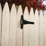 Barrette Outdoor Living 8 in. Heavy-Duty Ornamental T-Hinge (2-Pack)