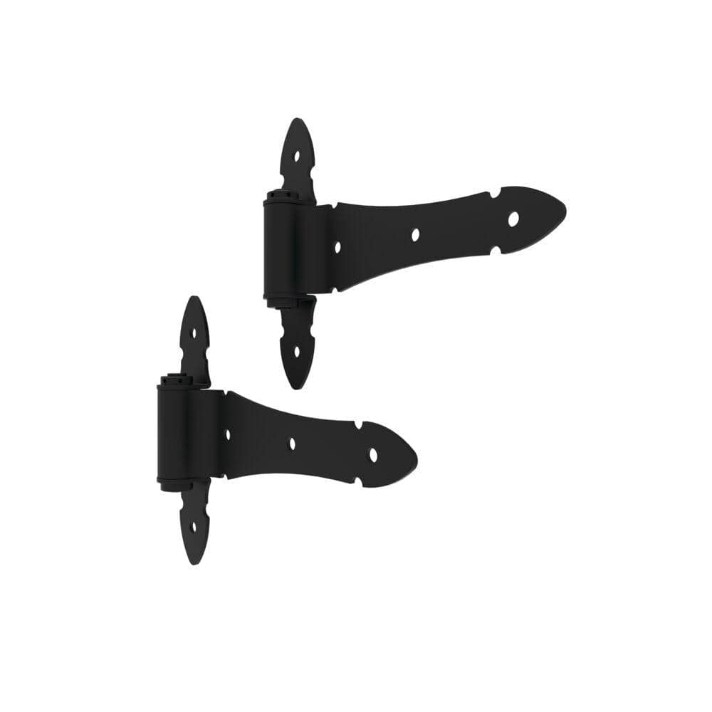 Barrette Outdoor Living 8 in. Heavy-Duty Ornamental T-Hinge (2-Pack)