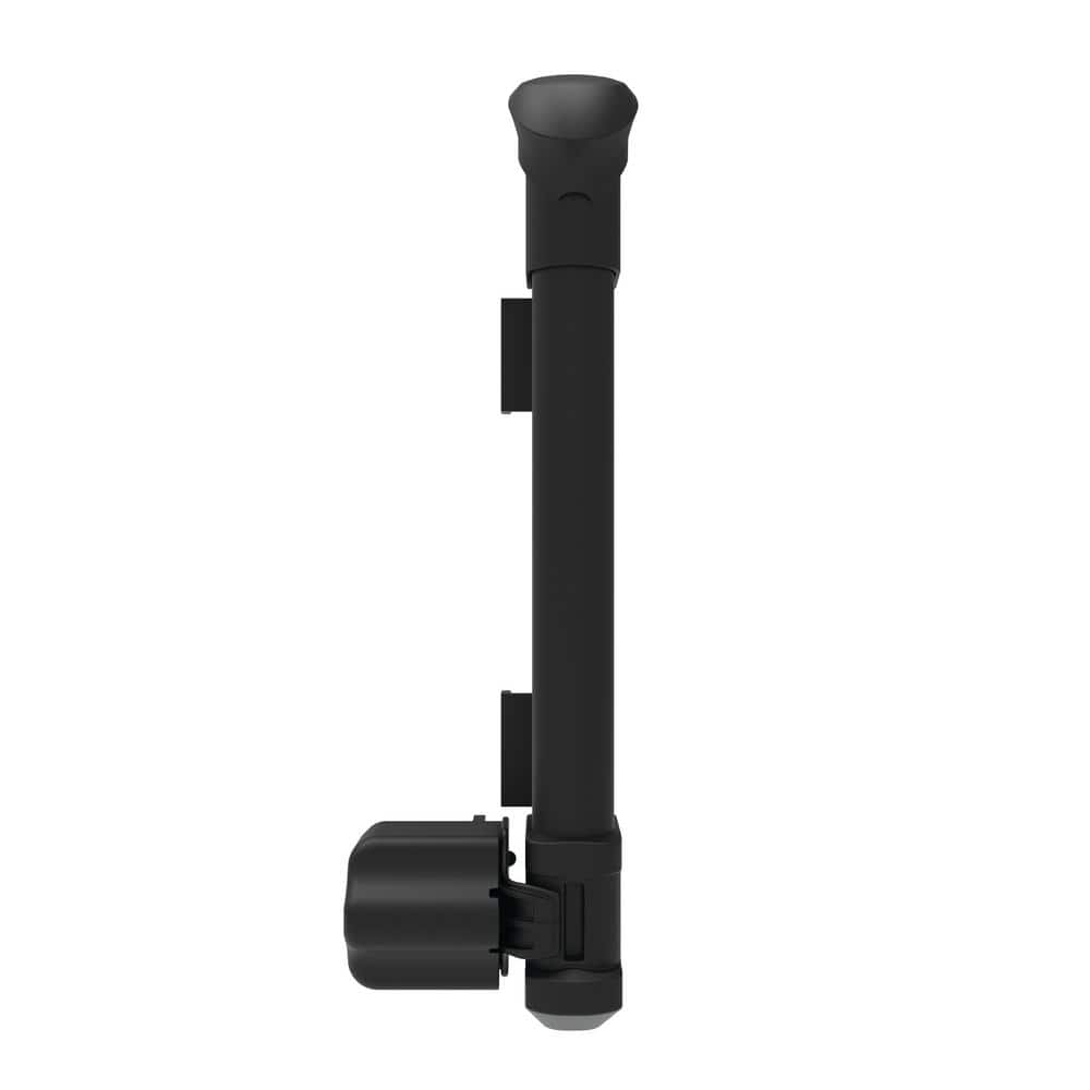 Barrette Outdoor Living 4 in. x 15.375 in. Nylon/Stainless Steel Black Compact Locking Pool Safety Latch