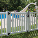 Barrette Outdoor Living Adaptor Kit for Pool Latch to Round Post