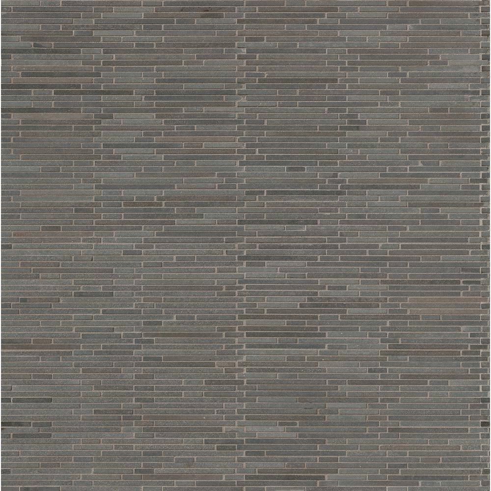 MSI Basalt Blue 12 in. x 12 in. Honed Basalt Patterned Look Wall Tile (10 sq. ft./Case)