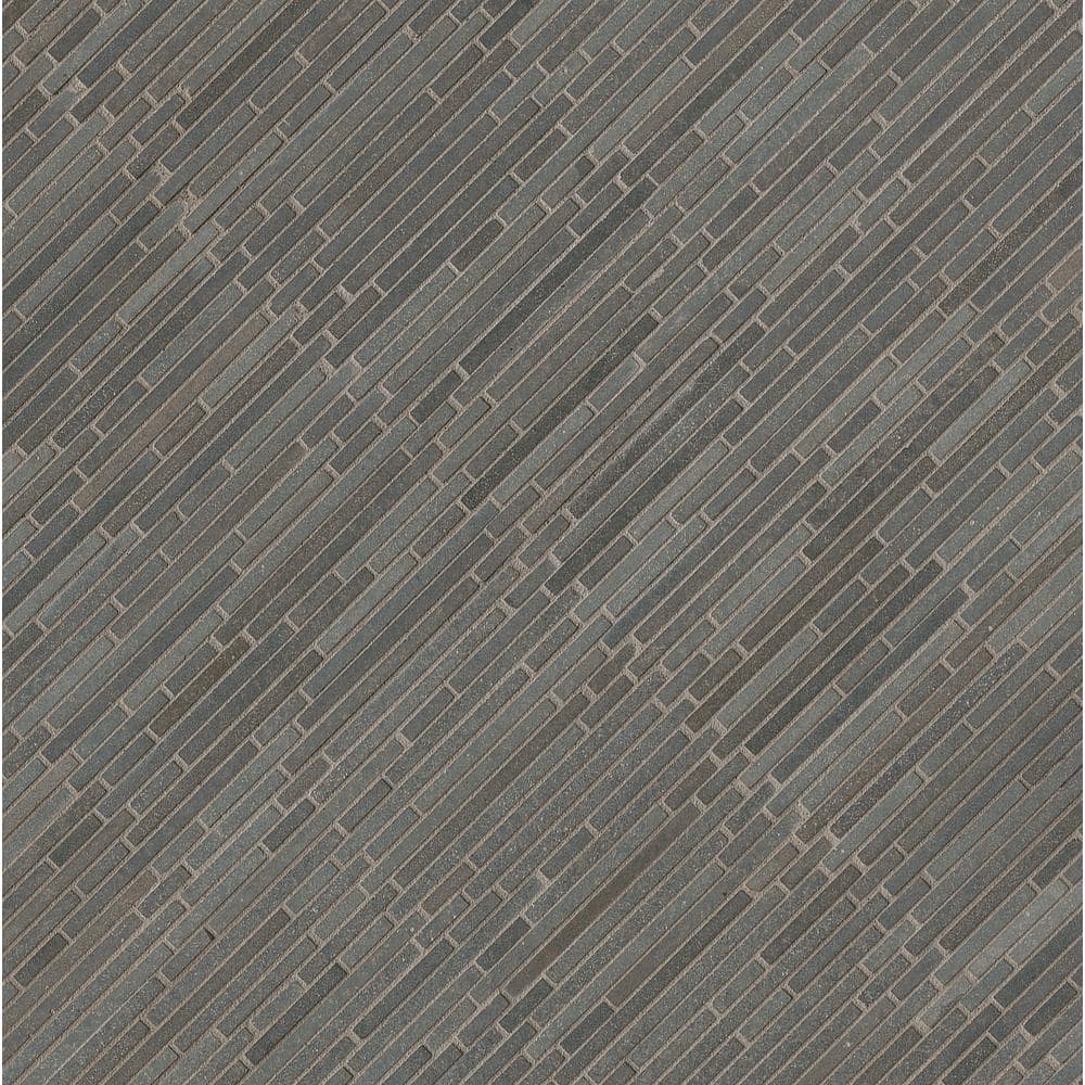 MSI Basalt Blue 12 in. x 12 in. Honed Basalt Patterned Look Wall Tile (10 sq. ft./Case)