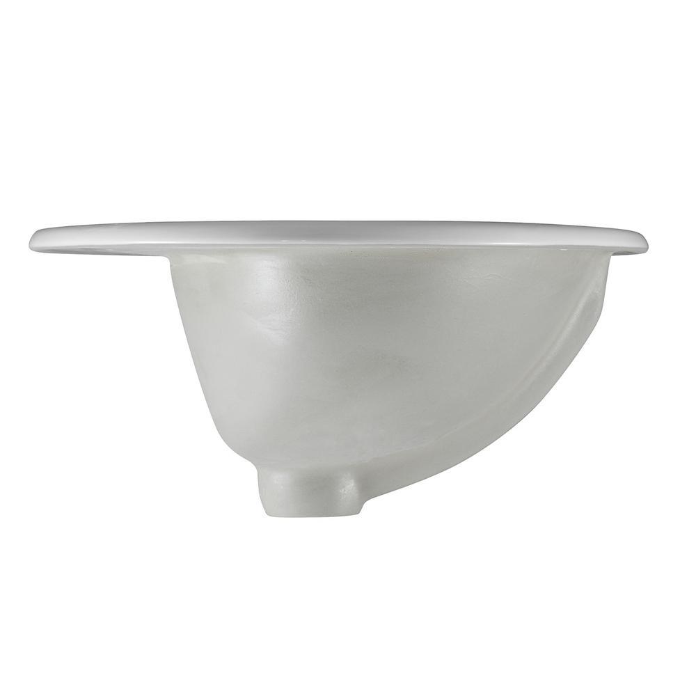 20 in. x 18 in. Top Above Sink White Ceramic Bathroom Counter - Super Arbor