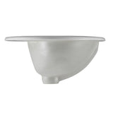 20 in. x 18 in. Top Above Sink White Ceramic Bathroom Counter - Super Arbor
