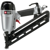15-Gauge Pneumatic 2-1/2 in. Angled Finish Nailer Kit with Bonus 18-Gauge Brad Nailer Kit - Super Arbor