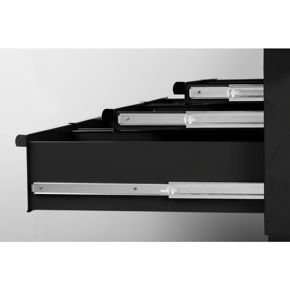 36 in. W 6-Drawer, Deep Tool Chest in Gloss Black
