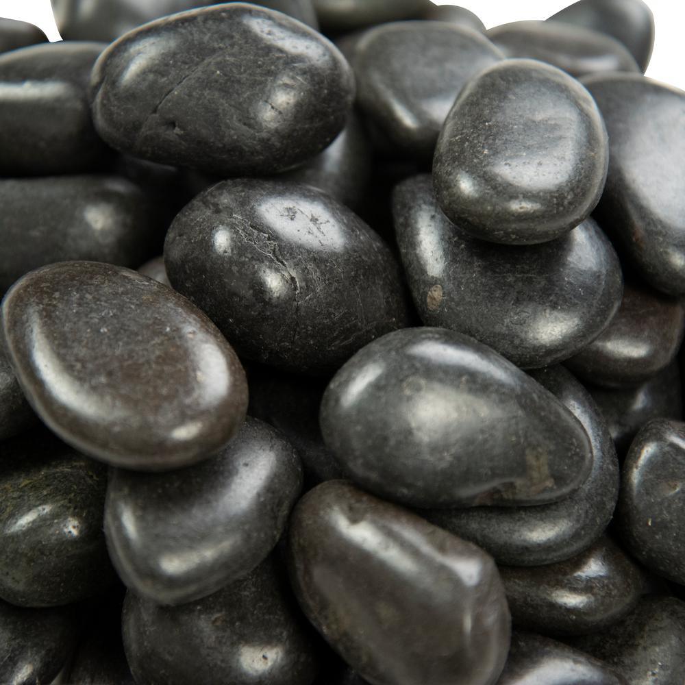 Ash Beach 0.5 cu. ft. River Rock approx. 40 lbs. Bag - Super Arbor