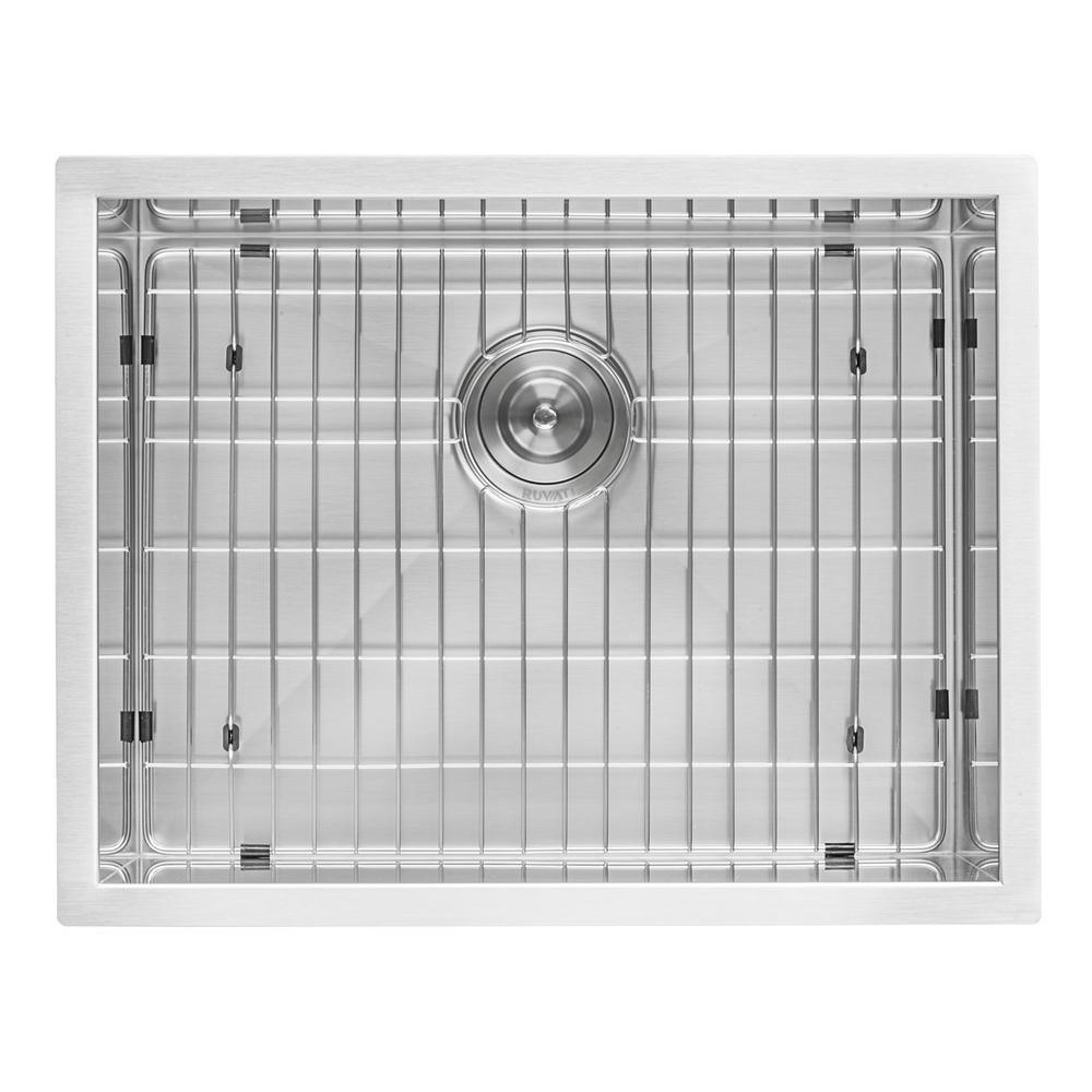 21 in. x 18 in. x 12 in. 16-Gauge Stainless Steel Undermount Deep-Laundry Utility Sink - Super Arbor