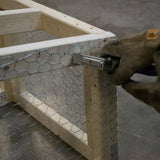 Everbilt 1 in. Mesh 4 ft. x 25 ft. 20-Gauge Galvanized Steel Poultry Netting