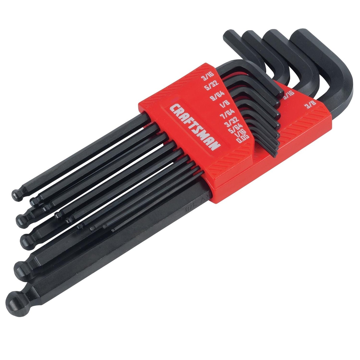 Craftsman SAE Long Arm Ball End Hex Key Set, 13 pc