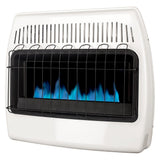 30,000 BTU Vent Free Liquid Propane Blue Flame Wall Heater - Super Arbor