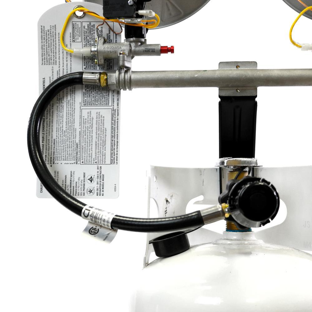 30,000 BTU Radiant Double Tank Top Propane Heater - Super Arbor