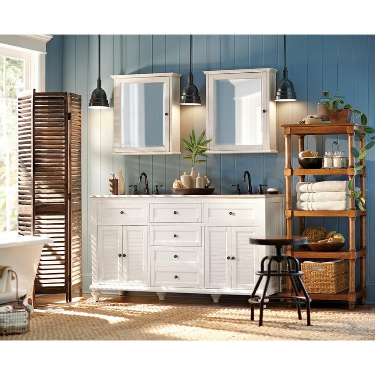 Home Decorators Collection Hamilton 24 in. W x 27 in. H Rectangular Medicine Cabinet with Mirror