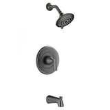 Chatfield Single-Handle 3-Spray Tub and Shower Faucet with 1.8 GPM (Set of 2) in Legacy Bronze (Valve Included) - Super Arbor
