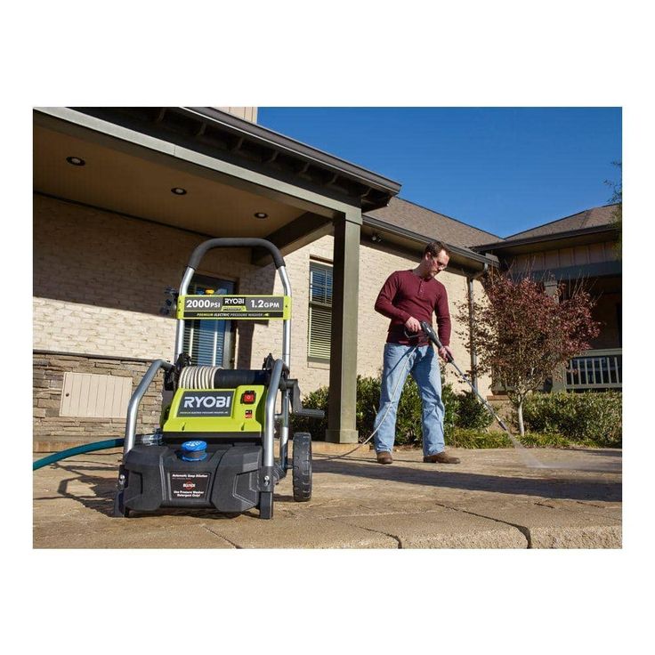 RYOBI 2,000 PSI 1.2 GPM Electric Pressure Washer