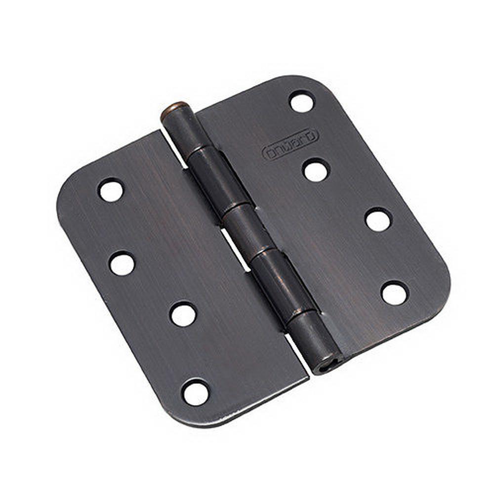 Full Mortise Inset Black Hinge (1-Pair) - Super Arbor