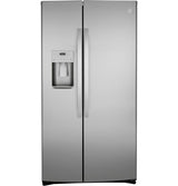 GE 25.1 cu. ft. Side by Side Refrigerator in Fingerprint Resistant Stainless Steel
