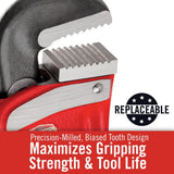 10 in. Heavy-Duty Straight Pipe Wrench - Super Arbor