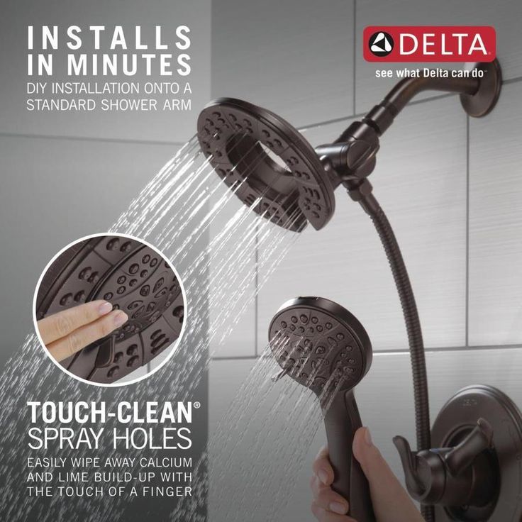 Delta Linden Venetian Bronze 1-Handle Shower Faucet