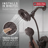 Delta Linden Venetian Bronze 1-Handle Shower Faucet