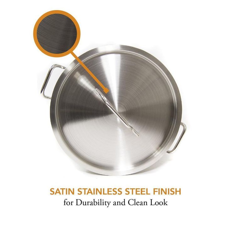 32 qt. Stainless Steel Stock Pot with Lid
