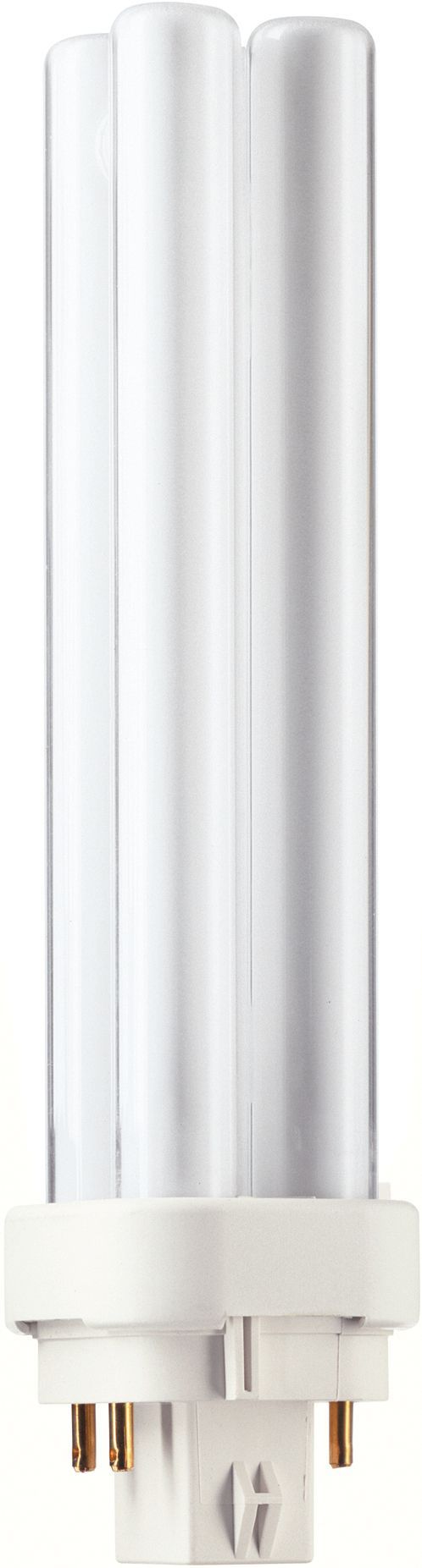Philips 18-Watt CFLNI PL-C (G24q-2) Energy Saver (Non-Integrated) 4-Pin Light Bulb Soft White (2700K)