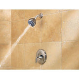 Pasadena Single-Handle 4-Spray Tub and Shower Faucet in Brushed Nickel (Valve Included) - Super Arbor