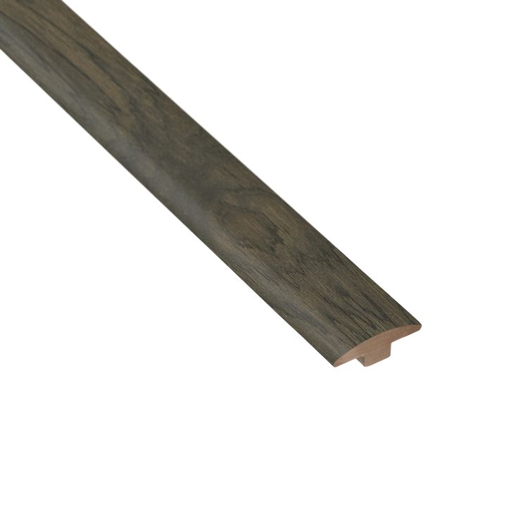 Shaw Farmhouse Charcoal 0.375-in T x 2-in W x 78-in L Solid Wood Floor T-moulding