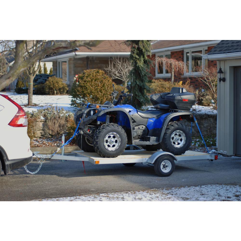 Galvanized 4 ft. x 6 ft. Kit Trailer - Super Arbor