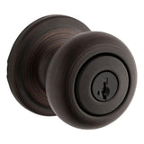 Hancock Satin Nickel Entry Door Knob Featuring SmartKey Security - Super Arbor