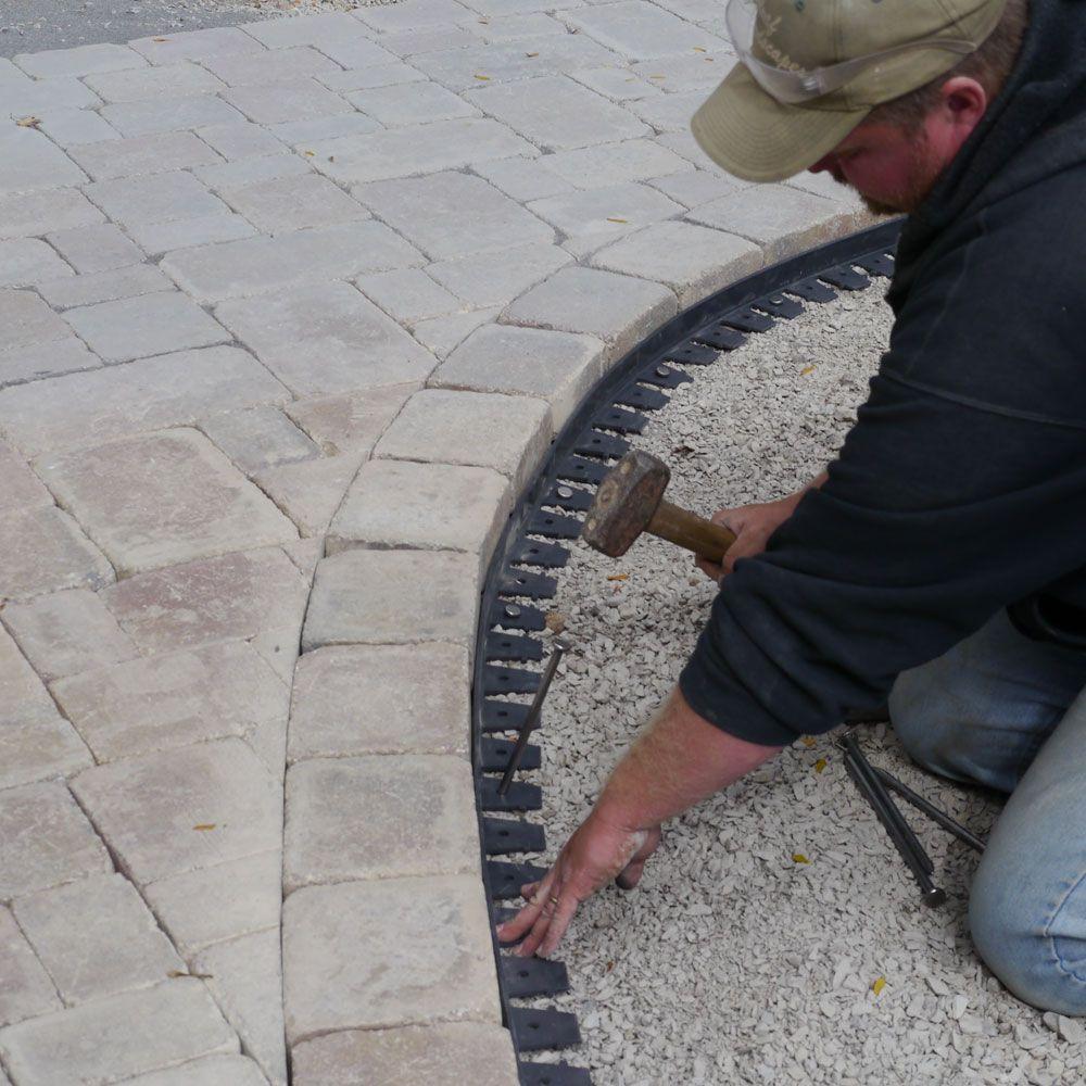 ProFlex 24 ft. Paver Edging Project Kit in Black