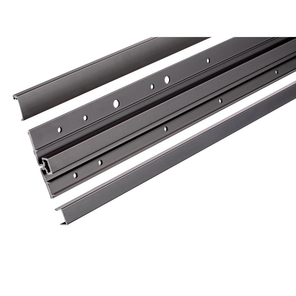 83 in. Full Surface Continuous Hinge Heavy Duty Limited Frame in Duranodic - Super Arbor