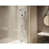 Origins 2-Handle 1-Spray Dual Showerhead and Handheld Showerhead in Satin Nickel (Valve Included)