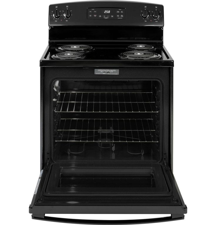 GE 30 in. 5.3 cu. ft. Electric Range with Self-Cleaning Oven in White