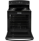 GE 30 in. 5.3 cu. ft. Electric Range with Self-Cleaning Oven in White