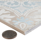 Merola Tile Barcelona Decor Montjuic 5-3/4 in. x 5-3/4 in. Porcelain Floor and Wall Tile (10.56 sq. ft./Case)