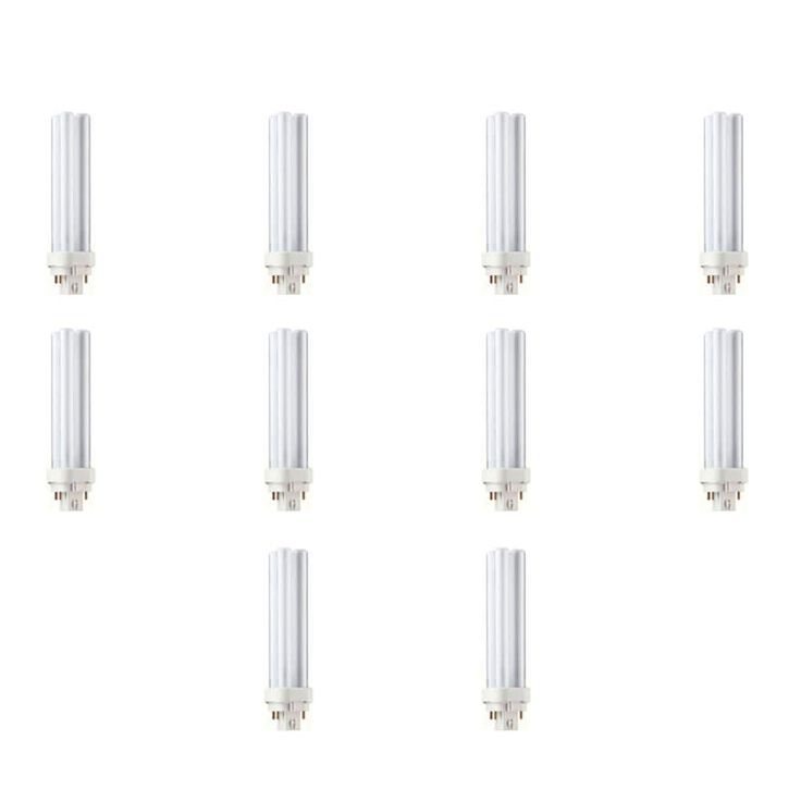 Philips 13-Watt Equivalent CFLNI 4-Pin G24Q-1 CFL Light Bulb Cool White (4100K)