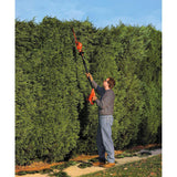 BLACK+DECKER 18 in. 20V MAX Lithium-Ion Cordless Pole Hedge Trimmer with (1) 1.5Ah Battery and Charger Included - Super Arbor